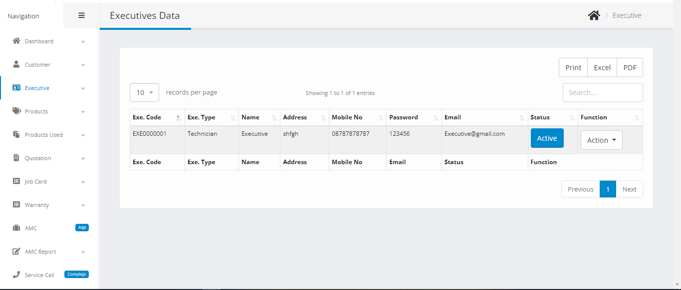 Tunato - AMC and Customer Service Call/Complaint Management Application - Image 2
