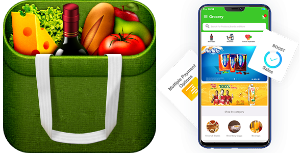 Grocery Space - Grocery Multi-Store with Customer, Store and Driver apps - BigBasket Clone
