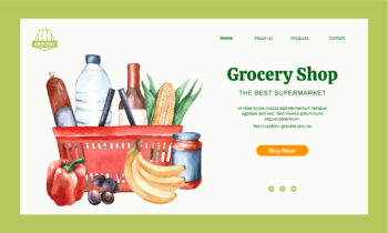 LeFood - Food & Grocery eCommerce with Admin Dashboard