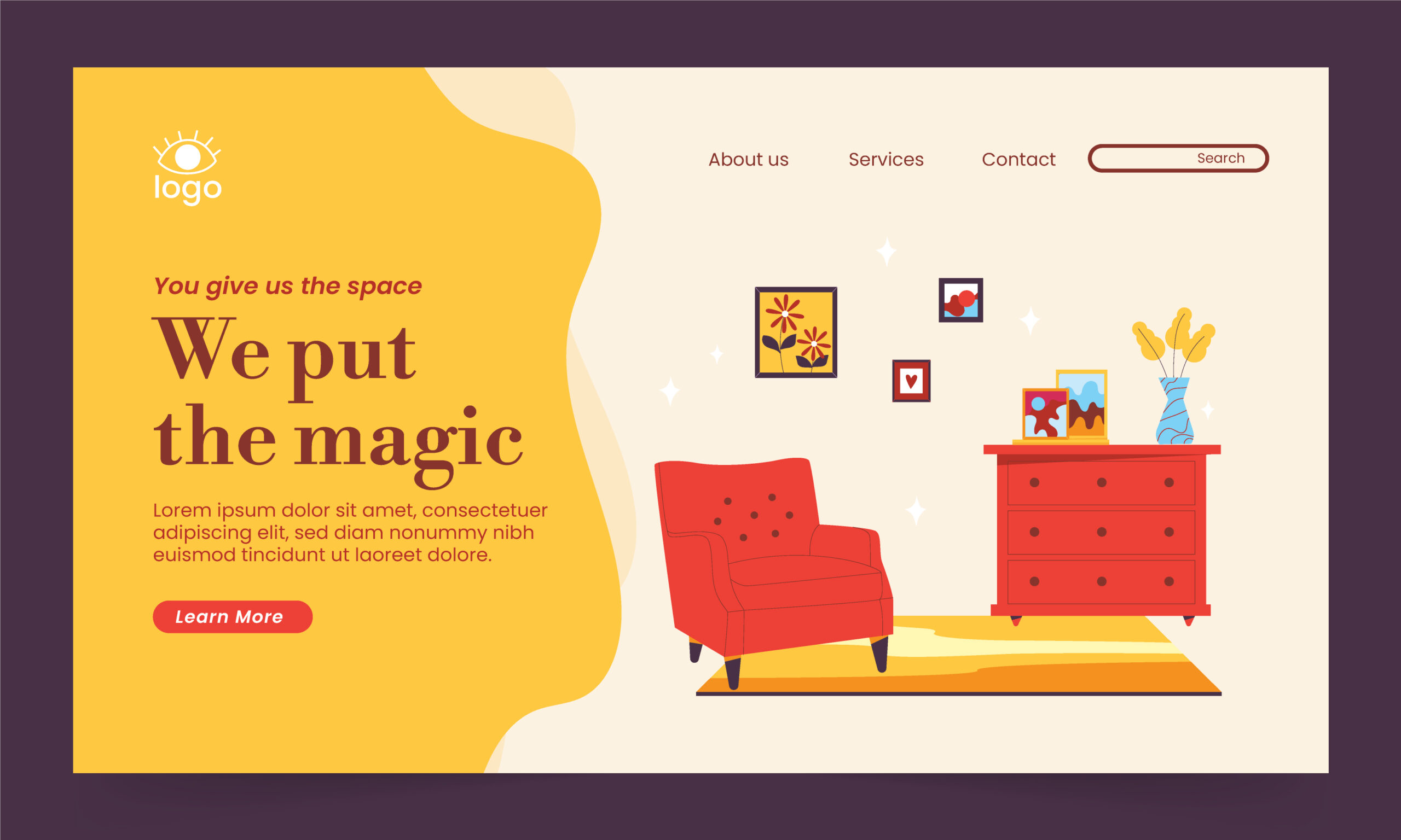 Inside Space- Architecture Website with App